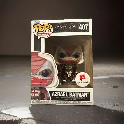 Funko Pop Heroes Arkham Knight Batman Azrael Batman #407  - Walgreens Exclusive