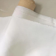 Dyeable Natural White Silk Habotai Fabric Soft Habutai Linings Mulberry Material