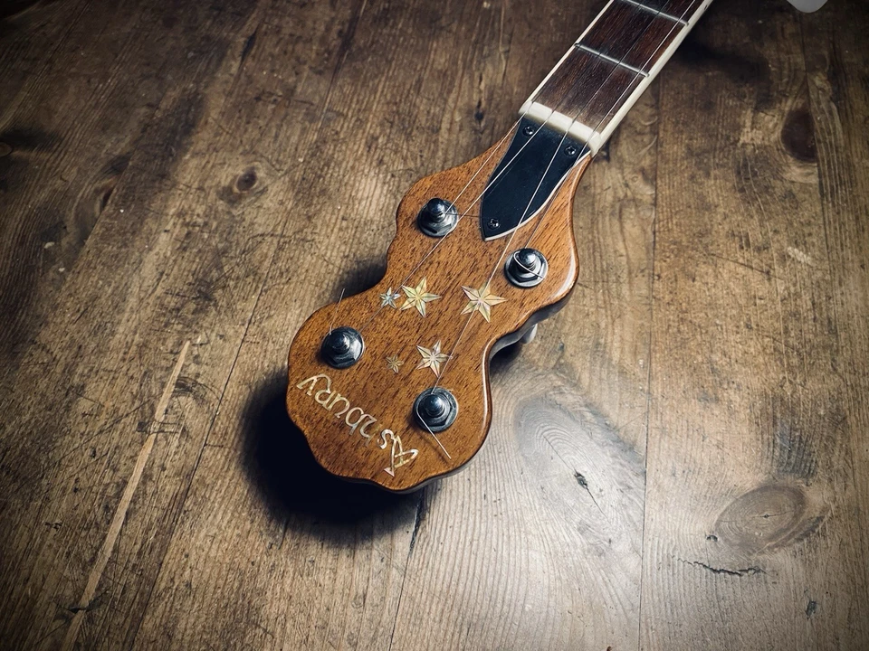 Ashbury AB-85-5 5 String Banjo Open Back. Excellent Condition. - Image 3 of 4