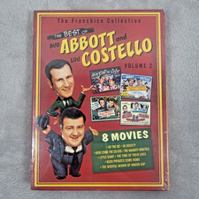 The Best Of Bud Abbott and Lou Costello Volume 2 (DVD 2004) 8 Movies NEW SEALED