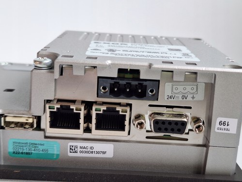 EXOR eTOP504 HMI Operator Panel 4.3" TFT Touchscreen 2x Ethernet 24VDC - Bild 4 von 9
