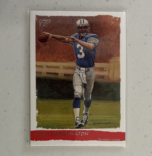Topps 2002 Gallery Joey Harrington Rookie #177 Detroit Lions NFL Football Card. rookie card picture
