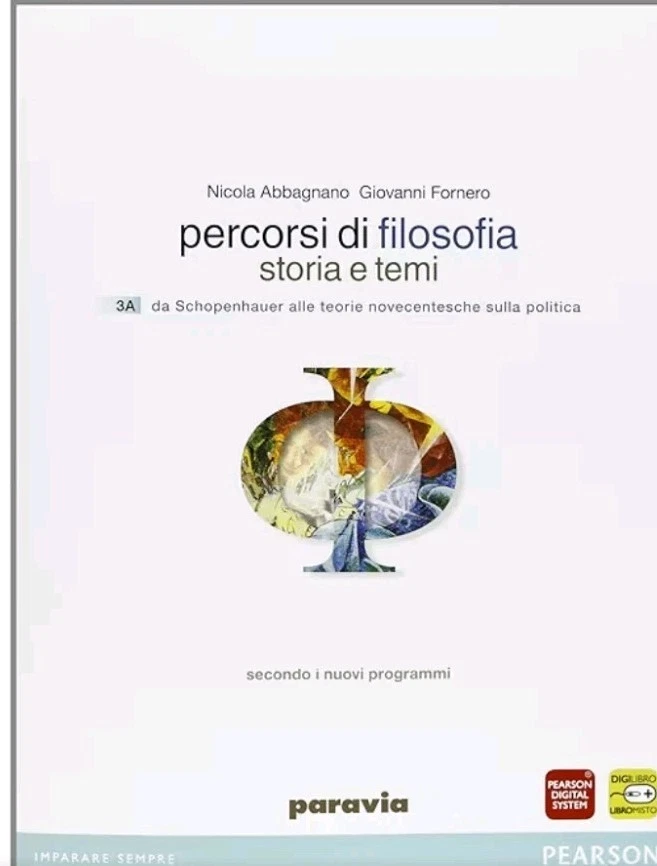 Percorsi di Filosofia 3a/3b Abbagnano Fornero 9788839530974 - Immagine 2 di 2