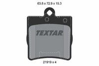 Textar Bremsbelagsatz Scheibenbremse Q+ 2191901 FüR Mercedes Klasse Slk Clk W203
