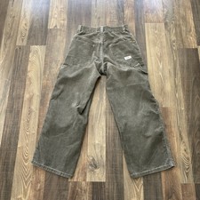 The Gap Carpenter Green Corduroy Pants Boy's SIZE 12 W27 L27