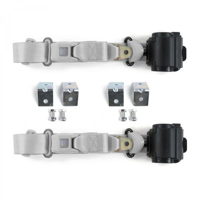 Early Cars 1941 - 1948 Standard 3pt G/G Seat Kit w/Brackets-2 Belts 