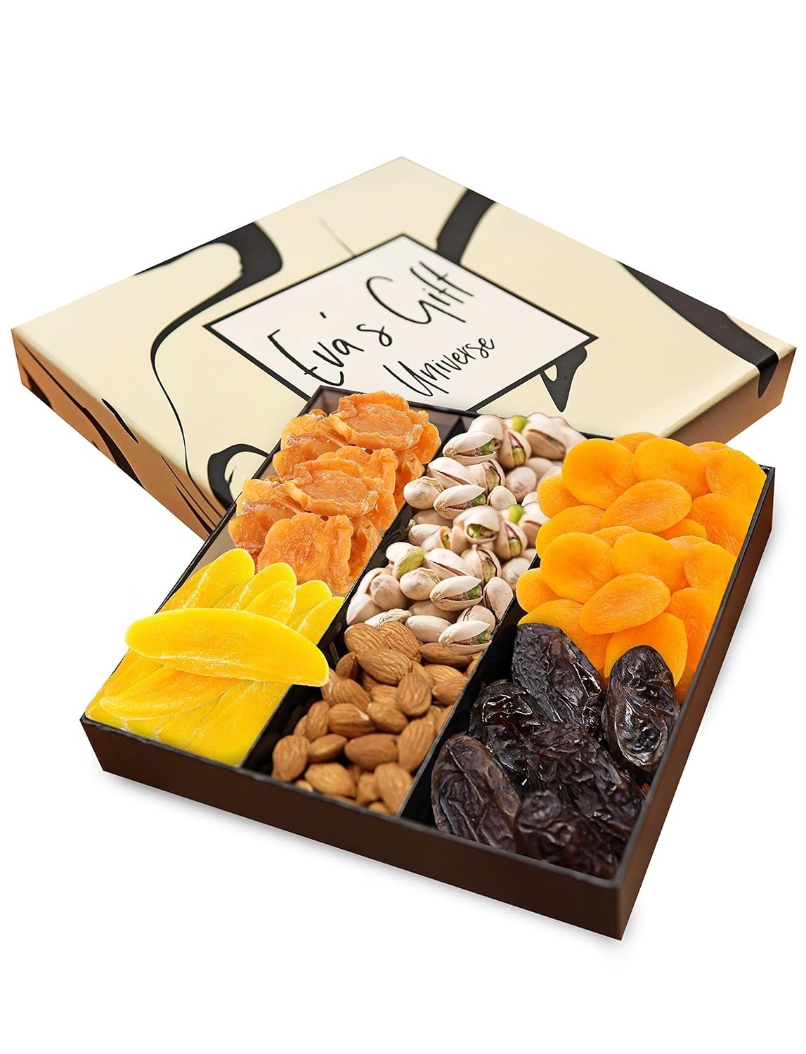 Mixed Dried Fruit and Nuts in Box Dried Pears, Christmas Gift Basket $ Holidays