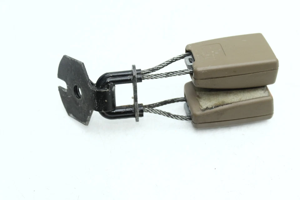 Jaguar X-Type 2002-2008 hebilla cinturón seguridad trasero izquierdo y central beige h1312 Foto 4 de 4