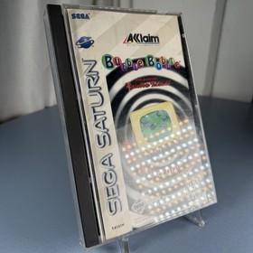 Bubble Bobble Saw Saturn NTSC USA Manual 