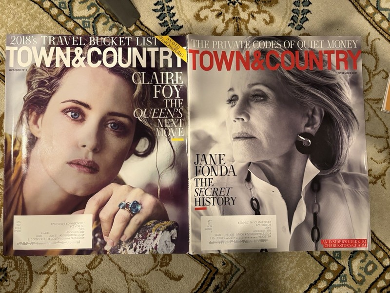Two Town & Country Magazines 2017 Editions 