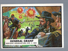 1962 Topps Civil War News Trading Cards 13