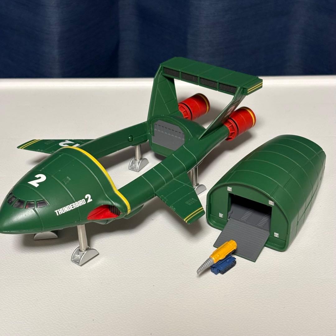 THUNDERBIRD 2 モデルキット　ディアゴスティーニ DeAGOSTINI Thunderbird 2 TB2 1/400 Diecast Model Thunderbirds