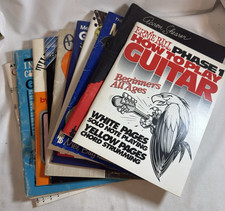Beginning Guitar Instructional Books Lot of 11 - Mel Bay, Ernie Ball, Gene Leis