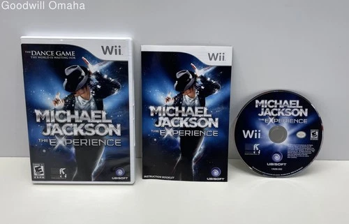 Nintendo Wii - Michael Jackson: The Experience + Case & Manual - Boot Tested