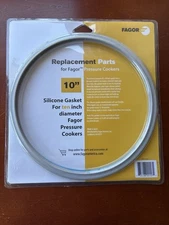 NEW Fagor Pressure Cooker Gasket Silicone 10” Diameter Genuine Part