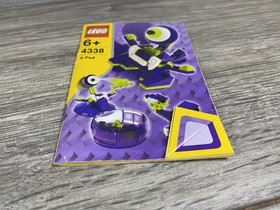 LEGO X-Pod 4338 Instruction Manual Booklet 2005 Illustrated Vintage Set Guide