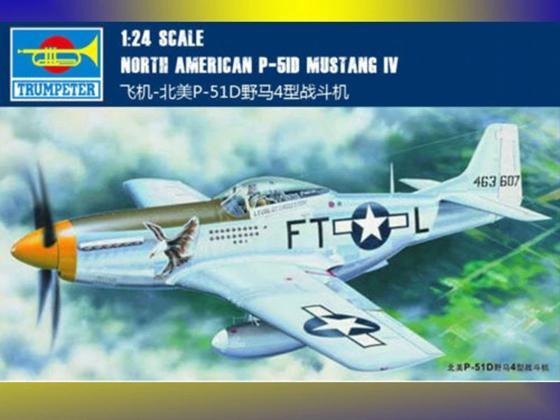 TRUMPETER P-51 D Mustang IV - échelle 1/24 - TRUMPETER 02401