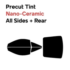 Precut Window Film Automotive Nano Ceramic DIY Tint for Toyota Celica 2000-2005