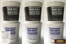 M02052x3 MOREZMORE 15 lb WHITE Magic Sculpt Sculp Epoxy Clay Model Putty