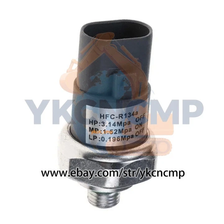 Sensor de pressão ar condicionado B01A61503 4 pinos A/C Mazda 2 3 5 6 CX-7 para TOYOTA - Imagem 2 de 3