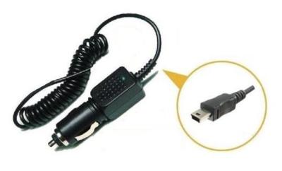 Auto Ladegerät Zigarettenanzünder Miniusb ~ HTC Touch Viva/ Pro 2 / 3G