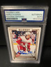 Marco Kasper signed 2023-24 O-Pee-Chee hockey card Detroit Red Wings PSA C