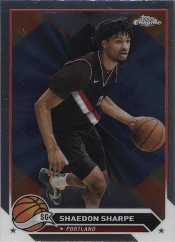 2023-24 Topps Chrome - Shaedon Sharpe #71