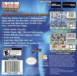 Global Star Sudoku Fever (Nintendo Game Boy Advance, 2006)
