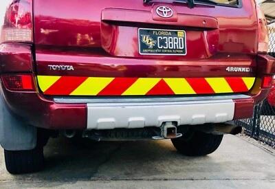 Reflective Chevron Diagonals DIY Oralite V98 Decal 4" Tetrahedrons Safety Shapes