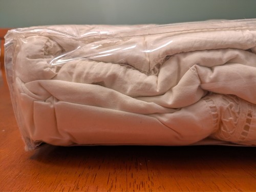NEW IN PACKAGE Ralph Lauren Cream/Ivory Floral King Comforter COVER - Picture 4 of 5