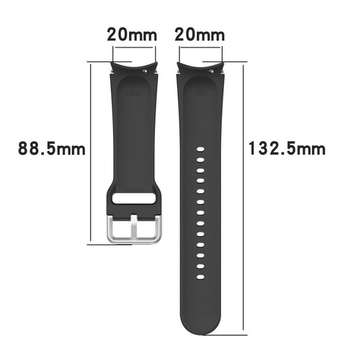Sport Strap Band Silicone For Samsung Galaxy Watch 5 4 40 44mm Classic 46mm 42mm - Bild 2 von 38