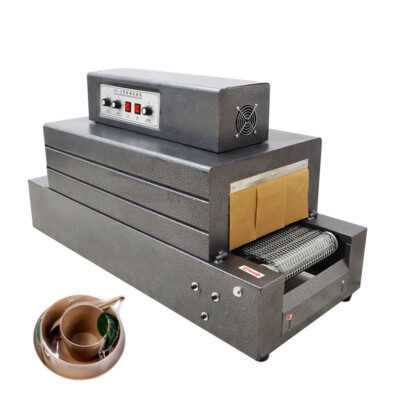 220V Heat Shrink Wrap Packaging Machine Film Shrink Tunnels Sealer Mesh Type