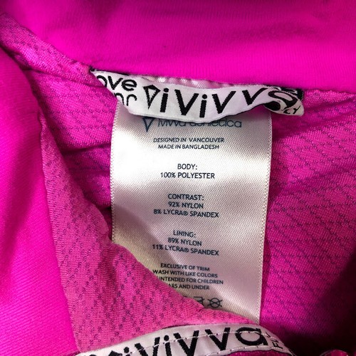 Ivivva by Lululemon Fly Girls 12 Purple Pink Plaid Hooded Jacket - Picture 4 of 11