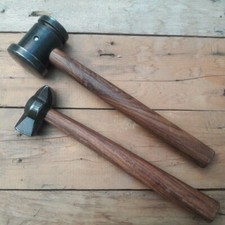 Set of 2 Black Iron Hammer Blacksmith Choice ...