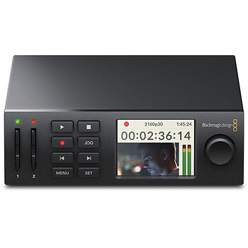 Blackmagic Design Hyperdeck Studio Mini ultra MD LCD recorder broadcast deck - Picture 2 of 11