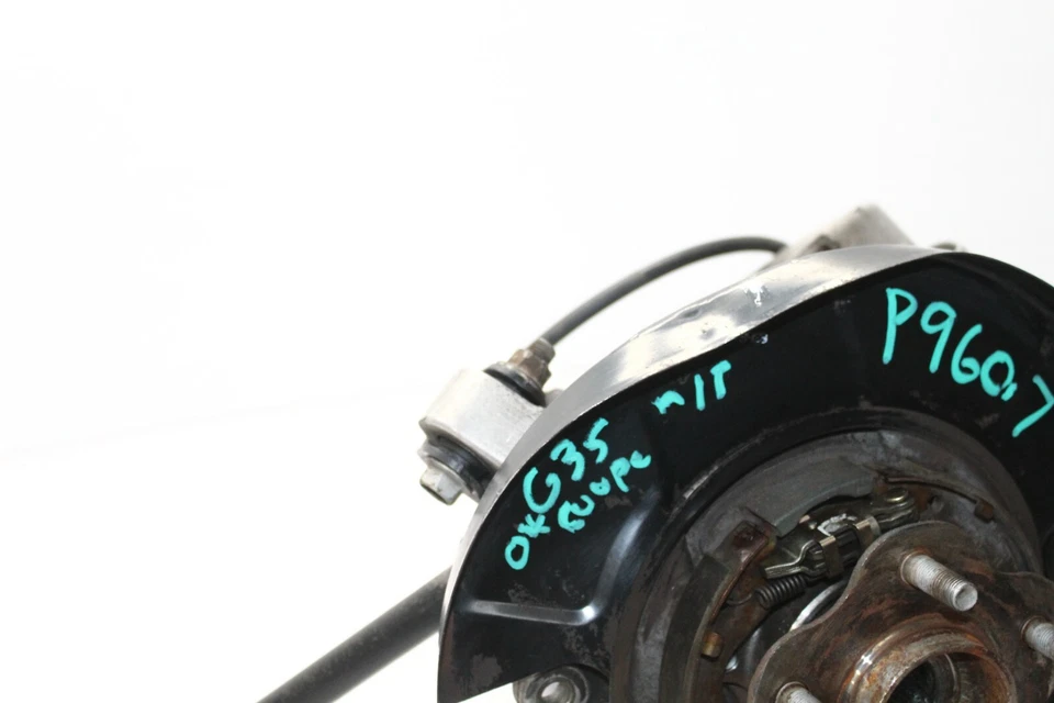 Infiniti G35 2003-2007 cupé trasero derecho pasajero husillo conjunto nudillo P9607 Foto 3 de 4