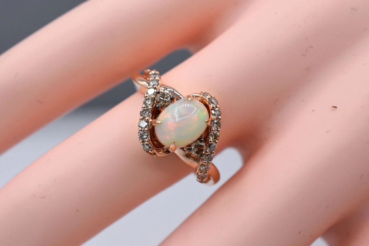 Neopolitan opal ring outlet