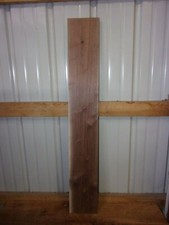 1 PC WALNUT LUMBER WOOD KILN DRIED BOARD 42 1/16"X 6 3/8"X 1" LOT 712RR