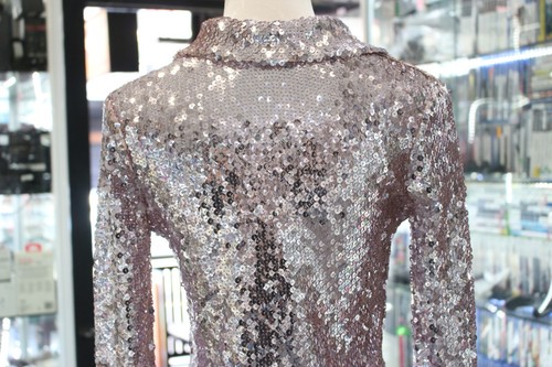 Christian Dior Sequin Embellished Evening Pink Jacket Size IT40 - Picture 9 of 19