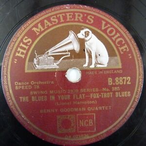 10 78rpm Benny Goodman The Blues In Your Flat Hmv B 72 Ebay