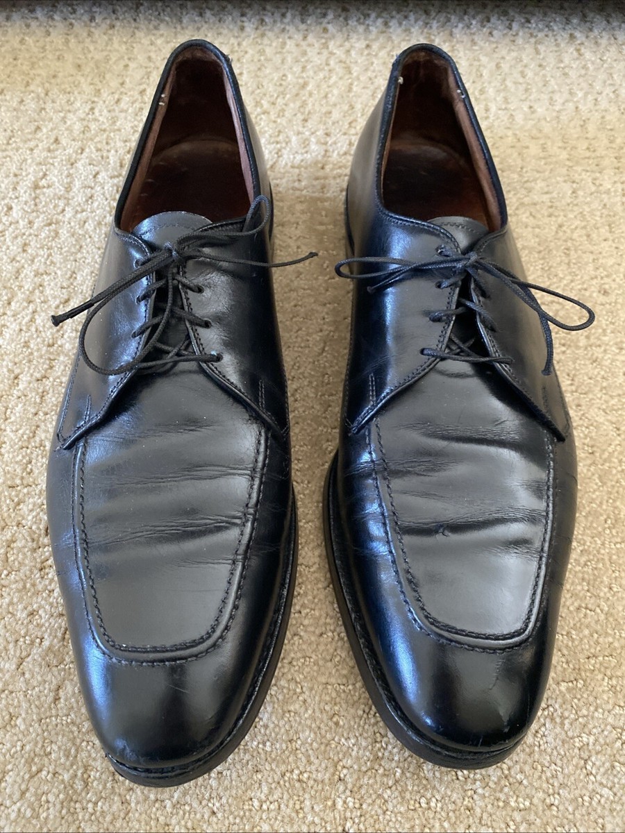 Allen Edmonds Hersey Woven Apron Toe Derby — Black Leather — Size 12B Amazon.com | Allen Edmonds Mens Raymond Apron-Toe Derby  main image 4