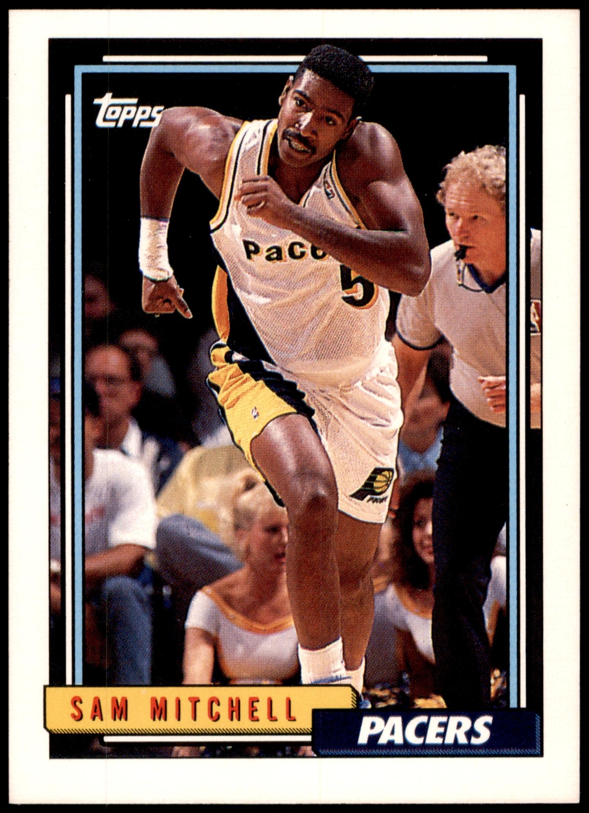 Sam Mitchell #249 1992-93 Topps