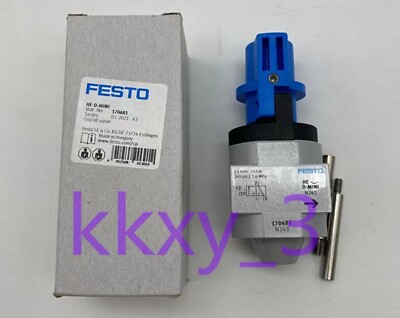 鈴鹿様 3箱 1 PCS NEW IN BOX FESTO three-way valve HE switch valve HE-D-MINI