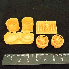 Bristol Beaufort Cowlings, Propeller & Engines Scale 1:72 For Model Kit Aircraft