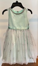 AMERICAN PRINCESS GIRLS RHINESTONE DRESS: SIZE 5 GREAT FOR EASTER 