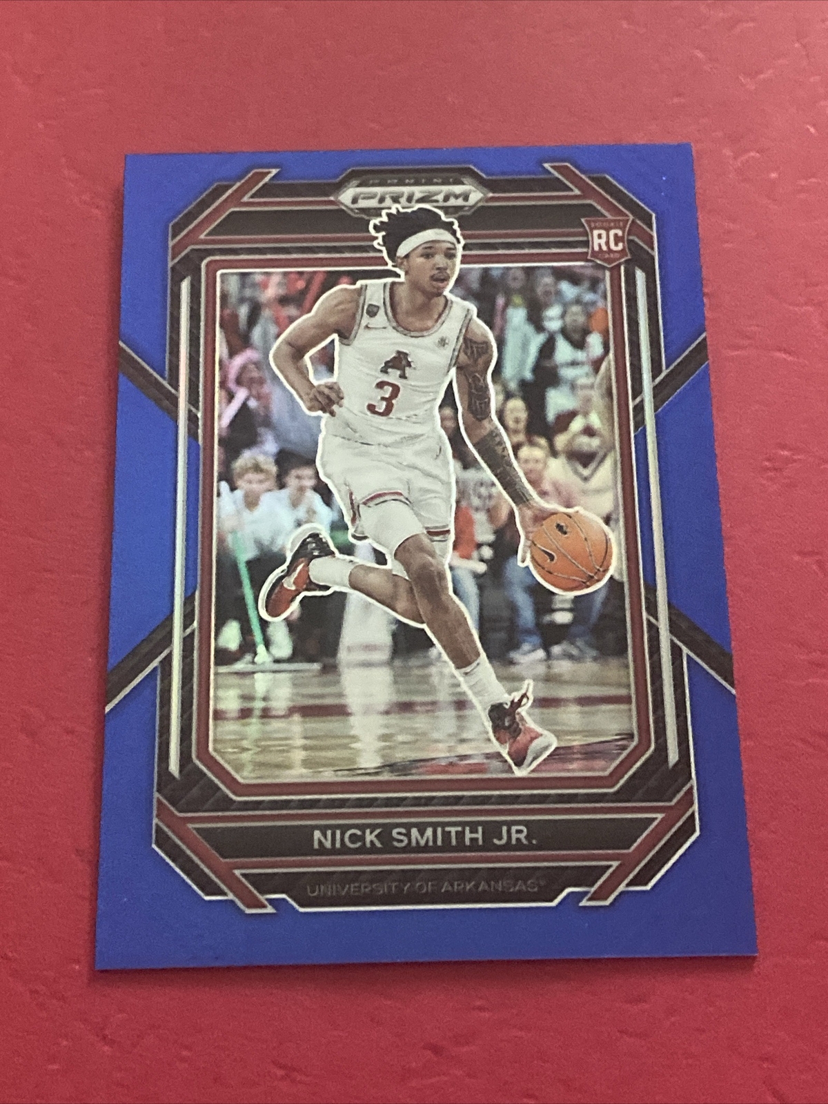 2023 Panini Prizm Draft Picks Nick Smith Jr. Blue Prizm RC #006/199