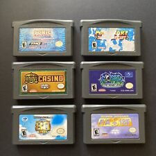 (6) Nintendo Game Boy Advance Games w/ Sonic Advance & Mario Kart Super Circuit