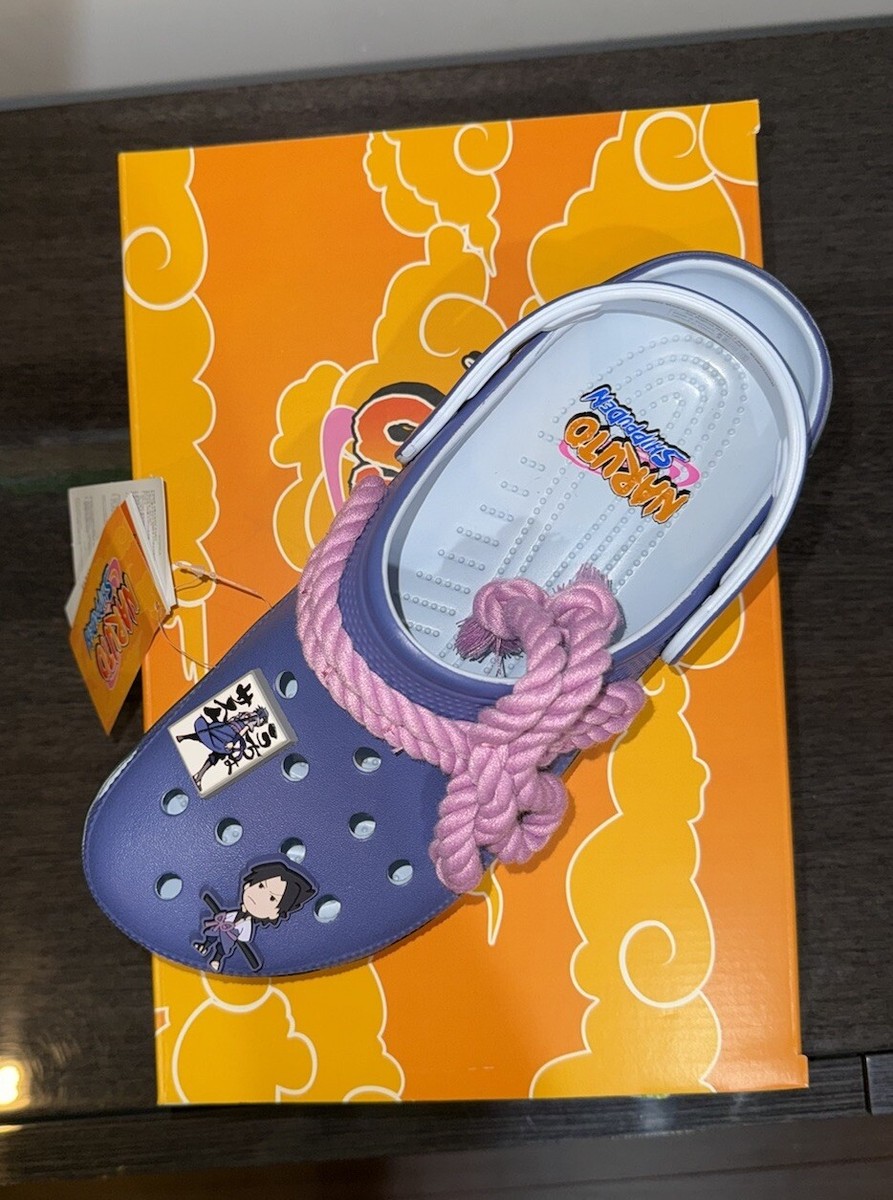 Crocs x Naruto SASUKE サスケ 新品未使用 24cm New Crocs Naruto Shippuden x Classic Clog 'Sasuke' Mens Size