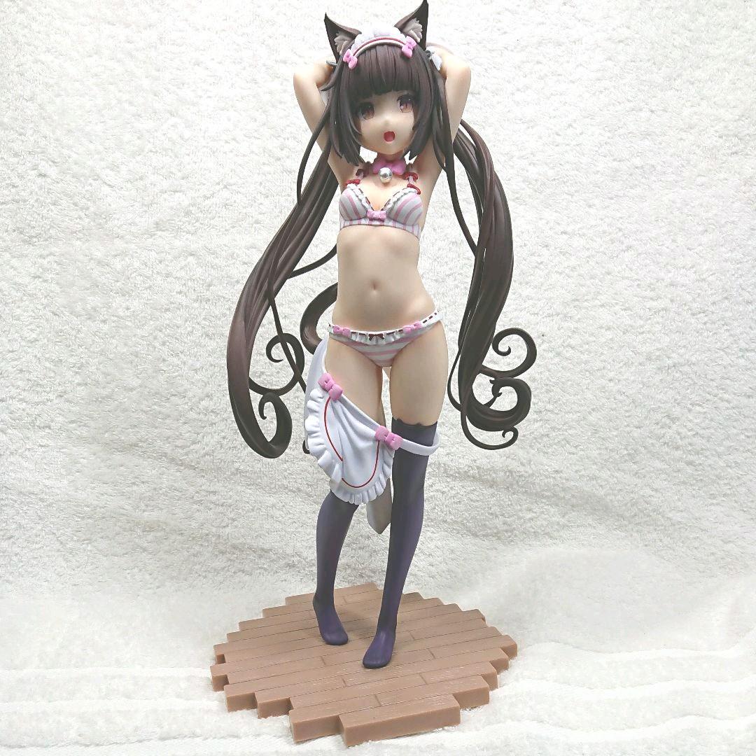 Nekopara Chocola Dress up time 1/7 PVC figure PLUM From Japan Toy