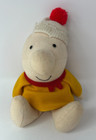Vintage 1981 Ziggy Christmas Holiday Plush Doll 8" Bean Bag Bottom